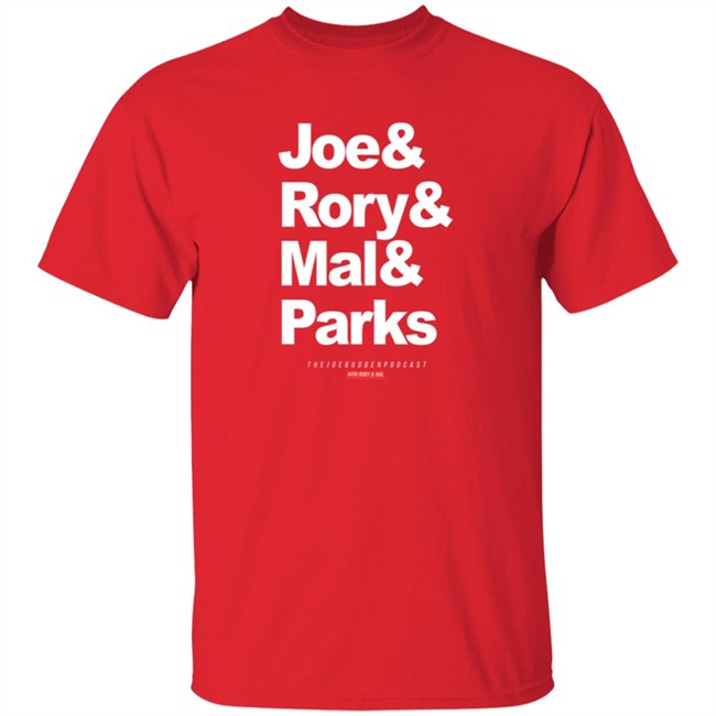 Joe Budden Podcast Merch Friend Of The Show Joe & Rory & Mal & Parks Tee Shirt Joe Budden Podcast Merch Friend Of The Show Joe & Rory & Mal & Parks Tee Shirt