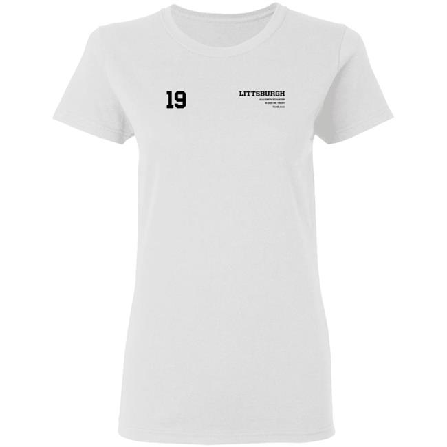 Littsburgh White Tee Shirt Littsburgh White Tee Shirt