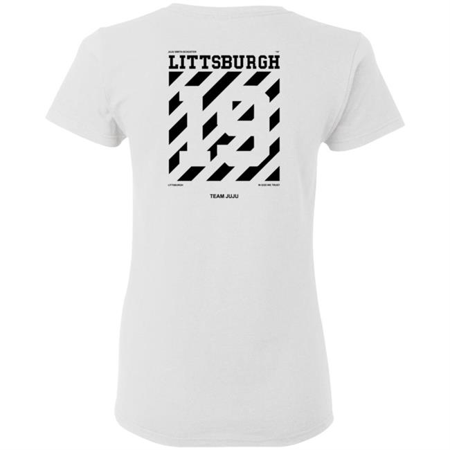 Littsburgh White Tee Shirt Littsburgh White Tee Shirt