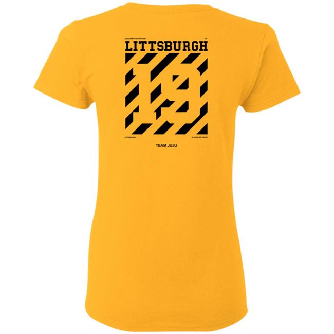 Littsburgh White Tee Shirt Littsburgh White Tee Shirt