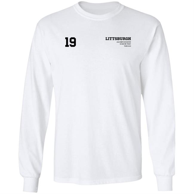Littsburgh White Tee Shirt Littsburgh White Tee Shirt