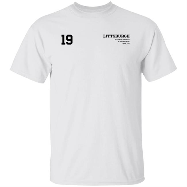 Littsburgh White Tee Shirt