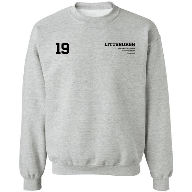 Littsburgh White Tee Shirt Littsburgh White Tee Shirt