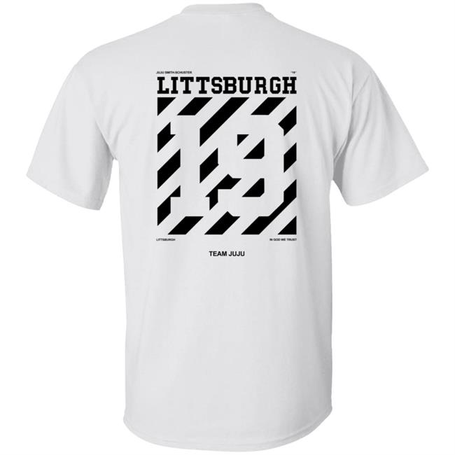 Littsburgh White Tee Shirt Littsburgh White Tee Shirt