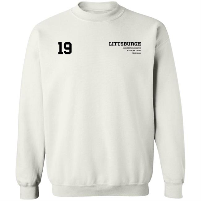 Littsburgh White Tee Shirt Littsburgh White Tee Shirt