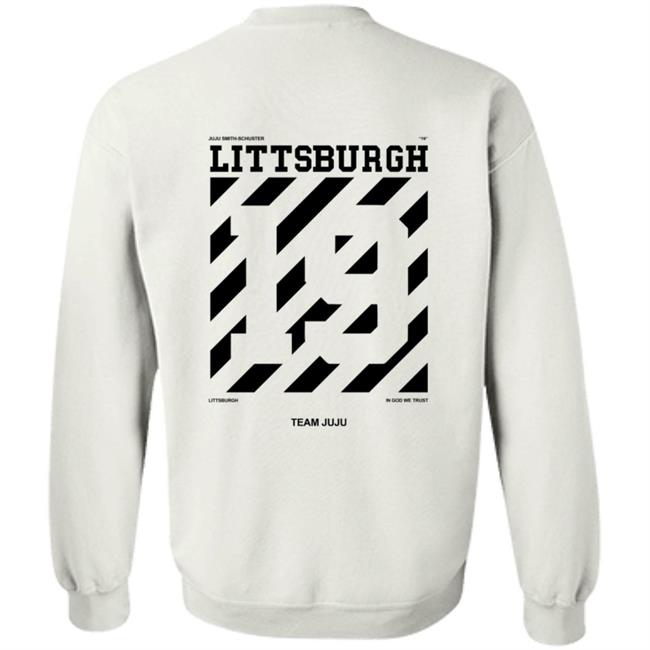 Littsburgh White Tee Shirt Littsburgh White Tee Shirt