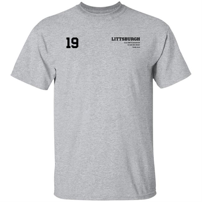 Littsburgh White Tee Shirt Littsburgh White Tee Shirt