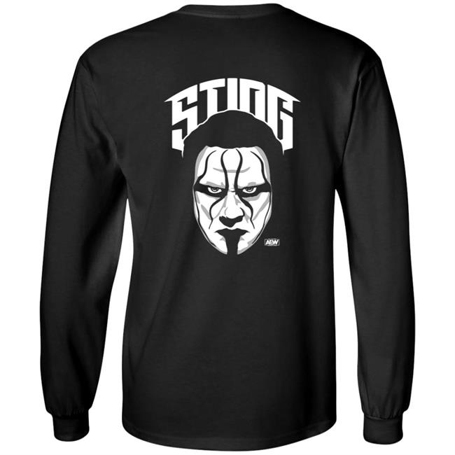 ShopAEW All Elite Wrestling Sting The Icon Hoodie ShopAEW All Elite Wrestling Sting The Icon Hoodie