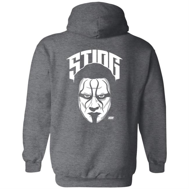 ShopAEW All Elite Wrestling Sting The Icon Hoodie ShopAEW All Elite Wrestling Sting The Icon Hoodie
