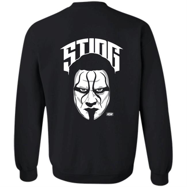 ShopAEW All Elite Wrestling Sting The Icon Hoodie ShopAEW All Elite Wrestling Sting The Icon Hoodie