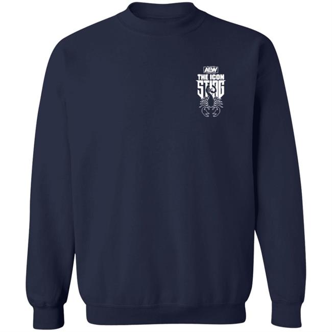 ShopAEW All Elite Wrestling Sting The Icon Hoodie ShopAEW All Elite Wrestling Sting The Icon Hoodie
