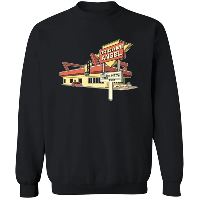 Origami Angel Merch Drive Thru Long Sleeve Origami Angel Merch Drive Thru Long Sleeve