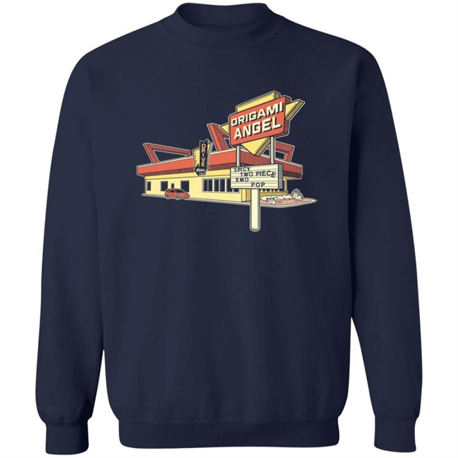 Origami Angel Merch Drive Thru Long Sleeve Origami Angel Merch Drive Thru Long Sleeve