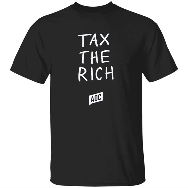 Aoc Merch Tax The Rich Shirt
