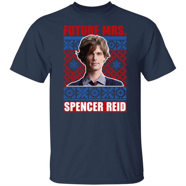 Criminal Minds Merch Criminal Minds Mrs Spencer Reid Holiday Long Sleeve Tee Shirt Criminal Minds Merch Criminal Minds Mrs Spencer Reid Holiday Long Sleeve Tee Shirt