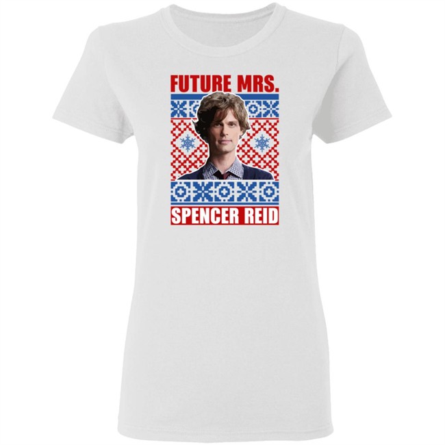 Criminal Minds Merch Criminal Minds Mrs Spencer Reid Holiday Long Sleeve Tee Shirt Criminal Minds Merch Criminal Minds Mrs Spencer Reid Holiday Long Sleeve Tee Shirt