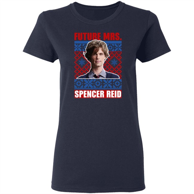 Criminal Minds Merch Criminal Minds Mrs Spencer Reid Holiday Long Sleeve Tee Shirt Criminal Minds Merch Criminal Minds Mrs Spencer Reid Holiday Long Sleeve Tee Shirt