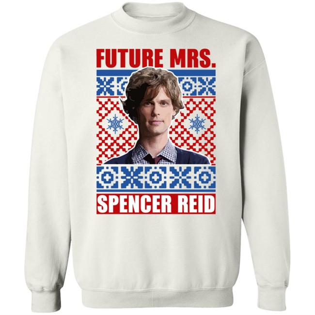 Criminal Minds Merch Criminal Minds Mrs Spencer Reid Holiday Long Sleeve Tee Shirt Criminal Minds Merch Criminal Minds Mrs Spencer Reid Holiday Long Sleeve Tee Shirt