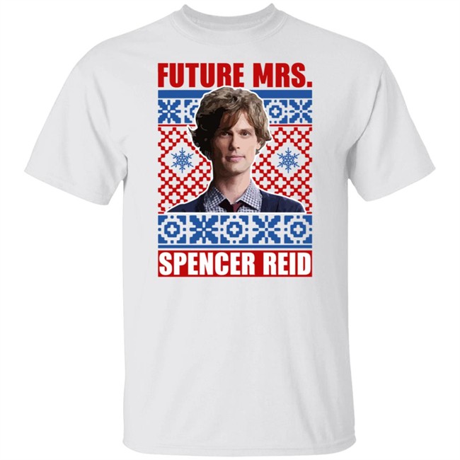 Criminal Minds Merch Criminal Minds Mrs Spencer Reid Holiday Long Sleeve Tee Shirt Criminal Minds Merch Criminal Minds Mrs Spencer Reid Holiday Long Sleeve Tee Shirt