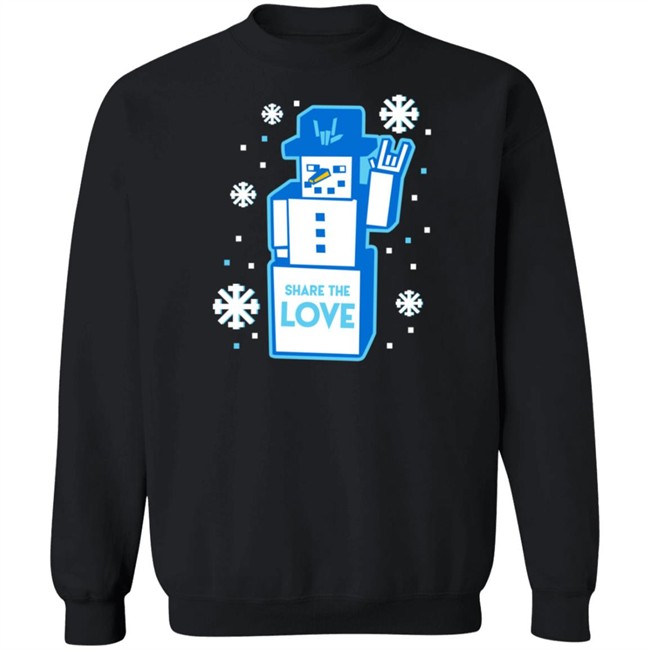 Stephen Sharer Merch Share The Love Snowman Shirt Stephen Sharer Merch Share The Love Snowman Shirt