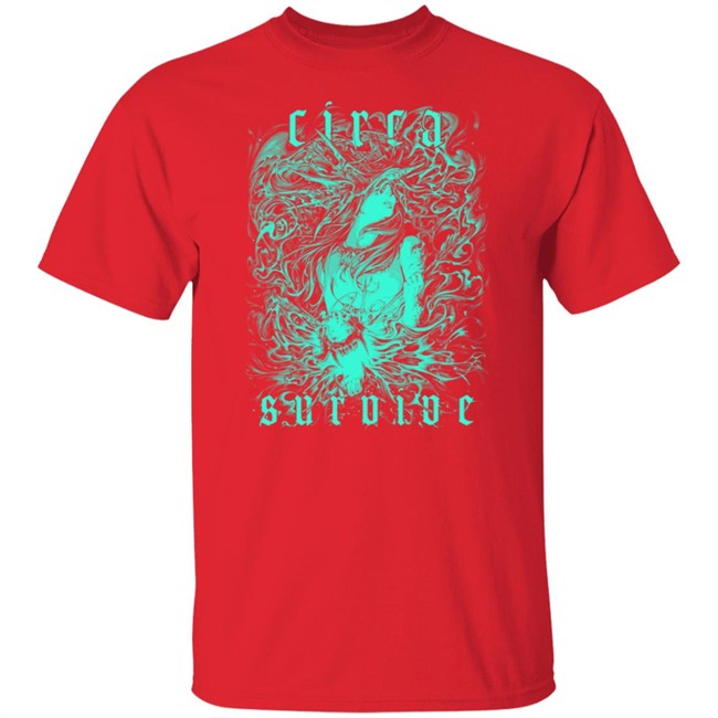 Circa Survive Merch Illustration Long Sleeve Tee Shirt Circa Survive Merch Illustration Long Sleeve Tee Shirt