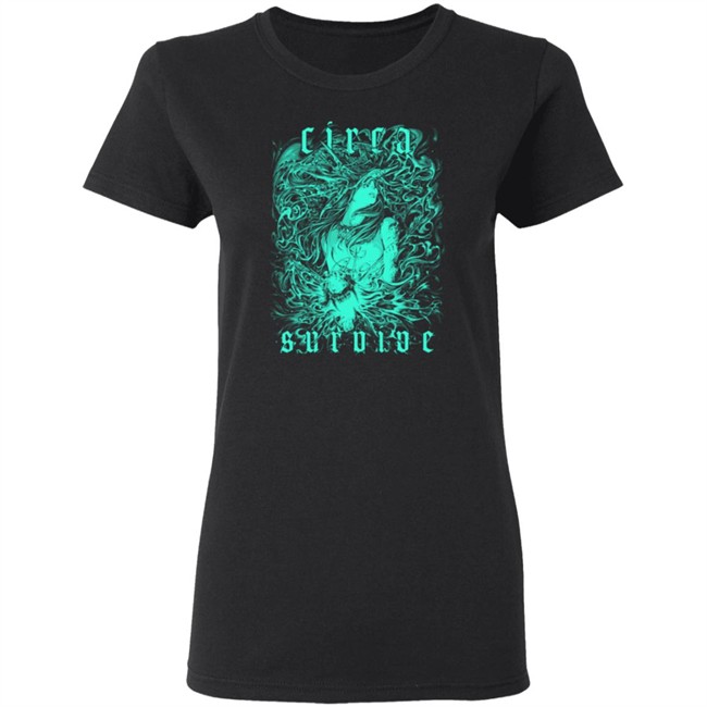 Circa Survive Merch Illustration Long Sleeve Tee Shirt Circa Survive Merch Illustration Long Sleeve Tee Shirt