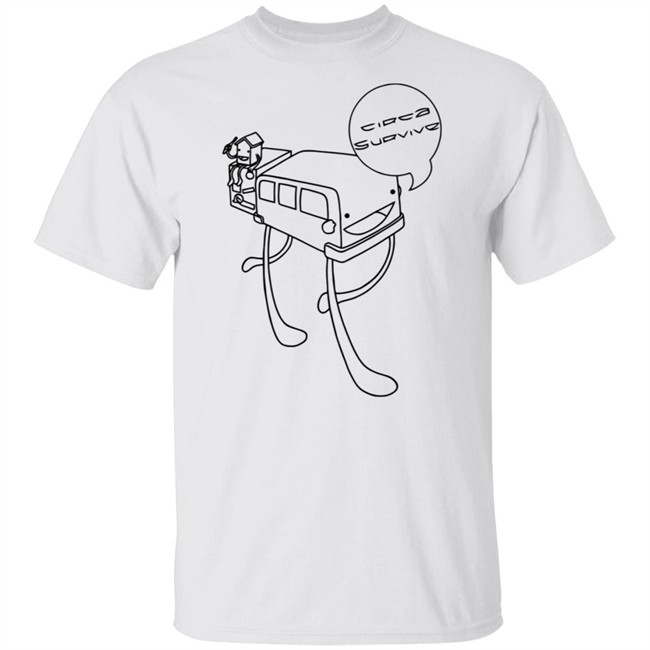 Circa Survive Merch Bus Shirt Circa Survive Merch Bus Shirt