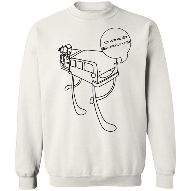 Circa Survive Merch Bus Shirt Circa Survive Merch Bus Shirt
