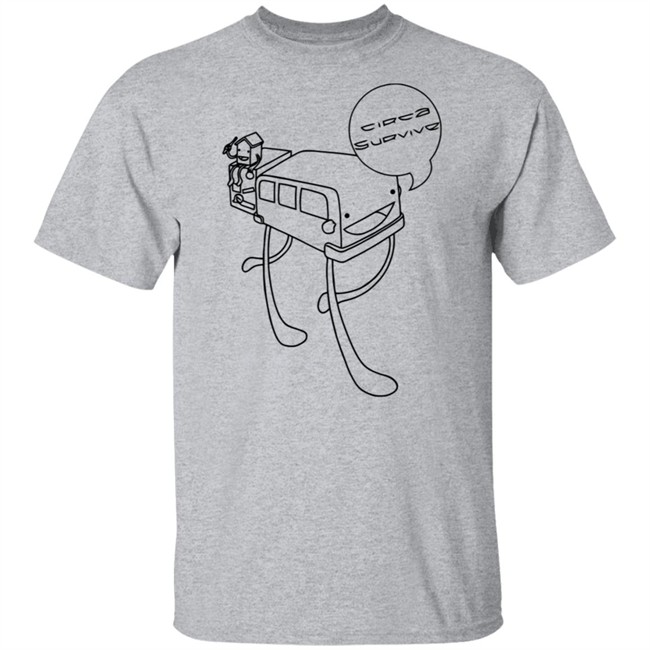 Circa Survive Merch Bus Shirt Circa Survive Merch Bus Shirt