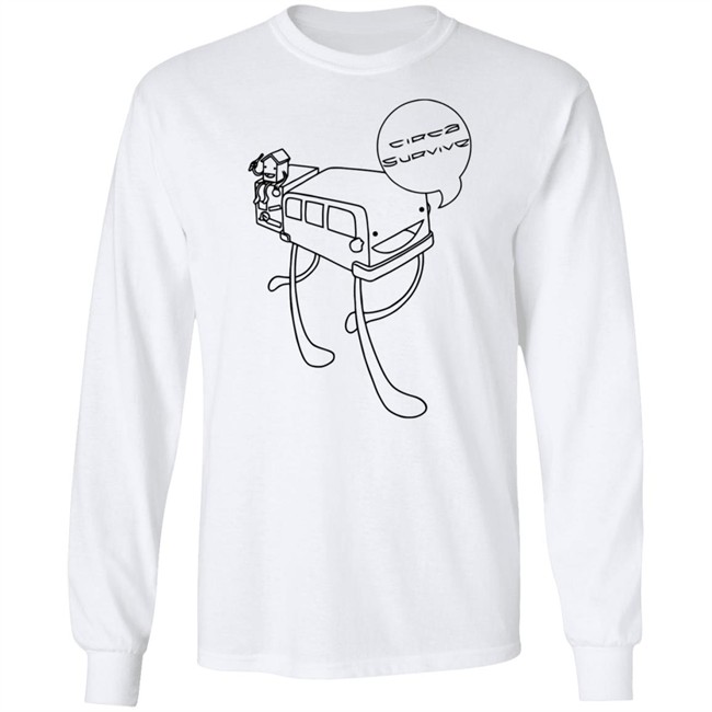 Circa Survive Merch Bus Shirt Circa Survive Merch Bus Shirt