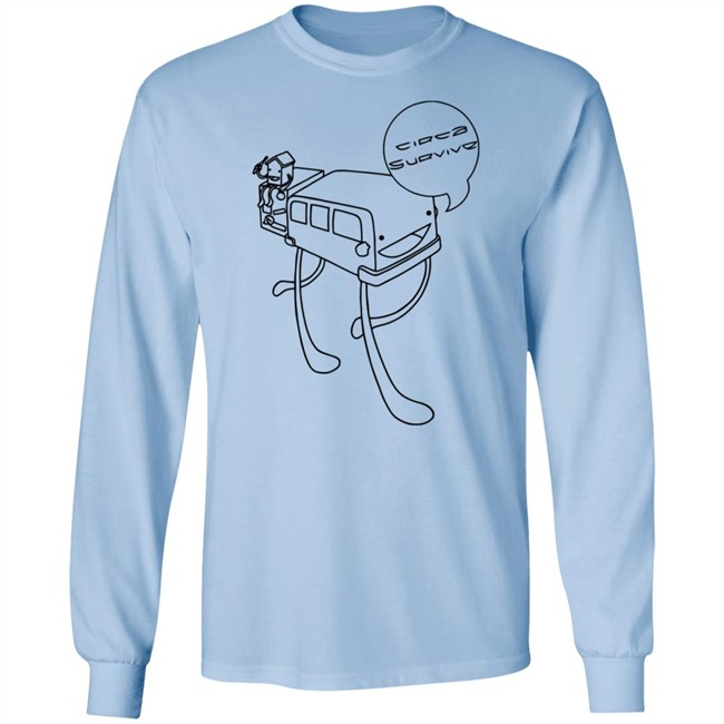 Circa Survive Merch Bus Shirt Circa Survive Merch Bus Shirt