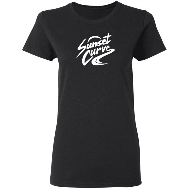 Julie And The Phantoms Official Merchandise Sunset Curve Black Crewneck Sweatshirt Julie And The Phantoms Official Merchandise Sunset Curve Black Crewneck Sweatshirt