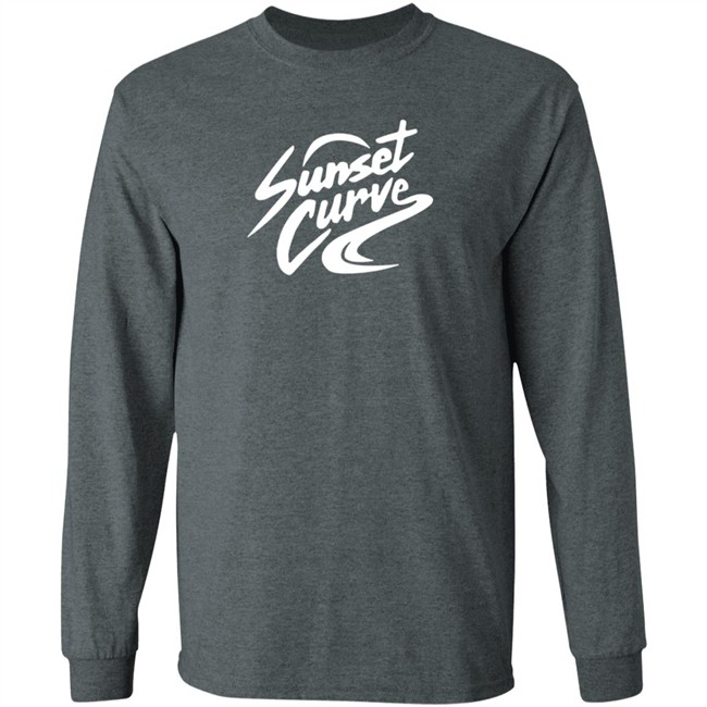 Julie And The Phantoms Official Merchandise Sunset Curve Black Crewneck Sweatshirt Julie And The Phantoms Official Merchandise Sunset Curve Black Crewneck Sweatshirt