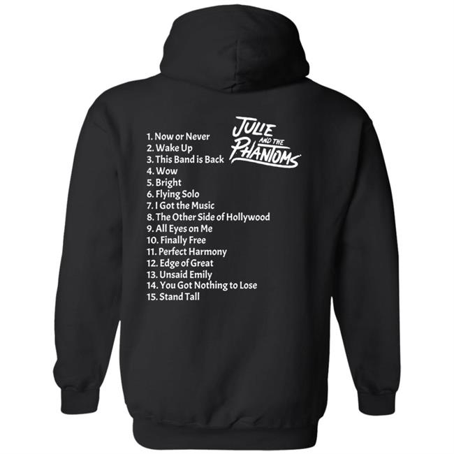 Julie And The Phantoms Black Pullover Hoodie Julie And The Phantoms Black Pullover Hoodie