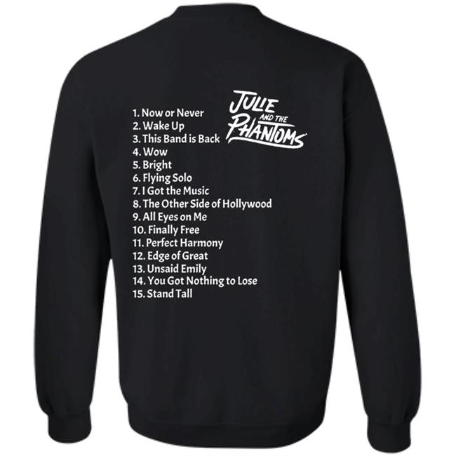 Julie And The Phantoms Black Pullover Hoodie Julie And The Phantoms Black Pullover Hoodie