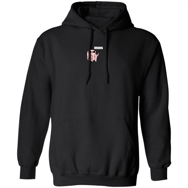 Ketnipz Merch Too Close Black Hoodie Ketnipz