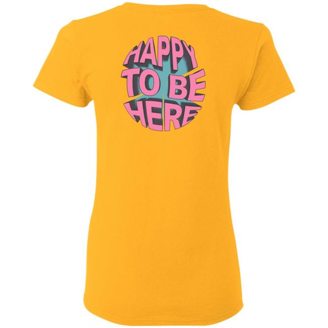Space Zebra Merch Happy To Be Here Ice Blue T Shirt Space Zebra Merch Happy To Be Here Ice Blue T Shirt