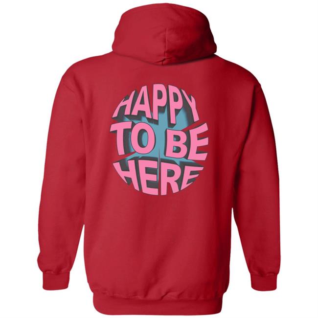 Space Zebra Merch Happy To Be Here Ice Blue T Shirt Space Zebra Merch Happy To Be Here Ice Blue T Shirt