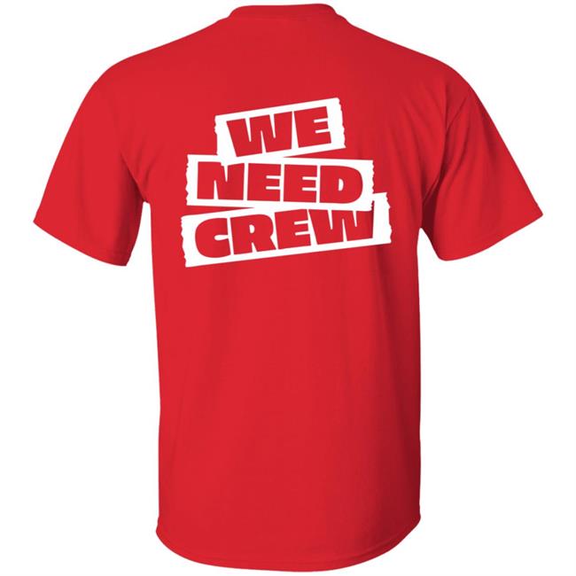 5Sos Merch We Need Crew Tee Shirt 5Sos Merch We Need Crew Tee Shirt