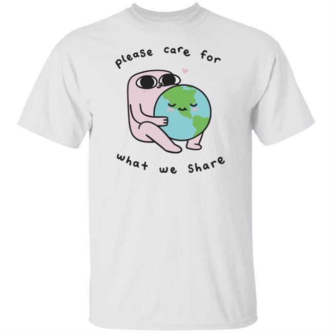 Ketnipz Merch Please Care For What We Share Long Sleeve T Shirt Ketnipz