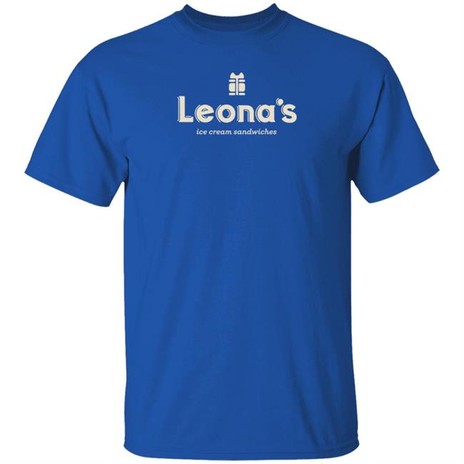 Leona’s Ice Cream Sandwiches Black T Shirt Leona’s Ice Cream Sandwiches Black T Shirt