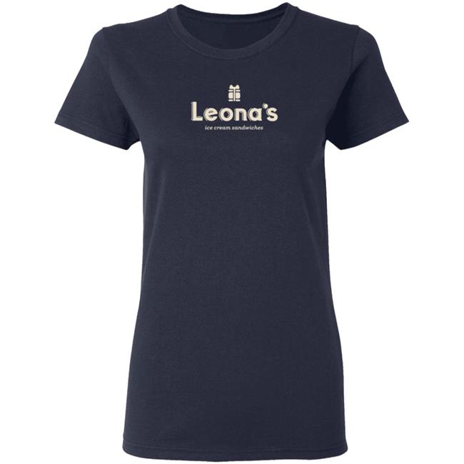 Leona’s Ice Cream Sandwiches Black T Shirt Leona’s Ice Cream Sandwiches Black T Shirt