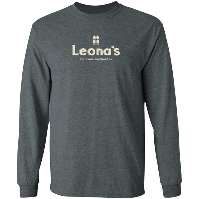 Leona’s Ice Cream Sandwiches Black T Shirt Leona’s Ice Cream Sandwiches Black T Shirt