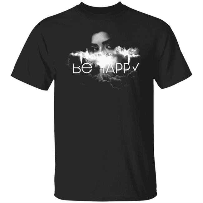 Be Happy Clouds Tee Shirt