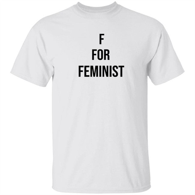 Alia Bhatt F For Feminist T Shirt Alia Bhatt F For Feminist T Shirt