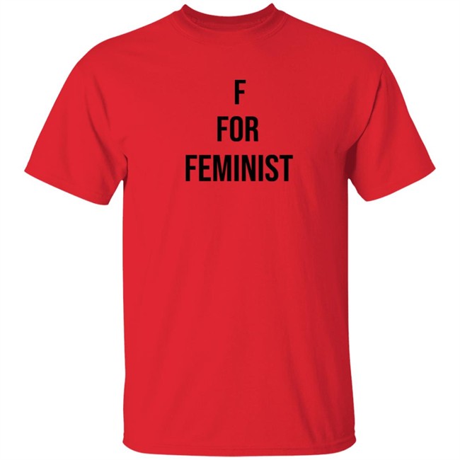 Alia Bhatt F For Feminist T Shirt Alia Bhatt F For Feminist T Shirt