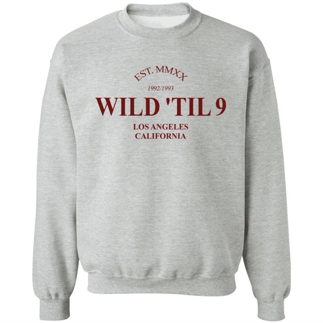 Wild Til 9 Merch Wild 'Til 9 Bone Hoodie Wild Til 9 Merch Wild 'Til 9 Bone Hoodie
