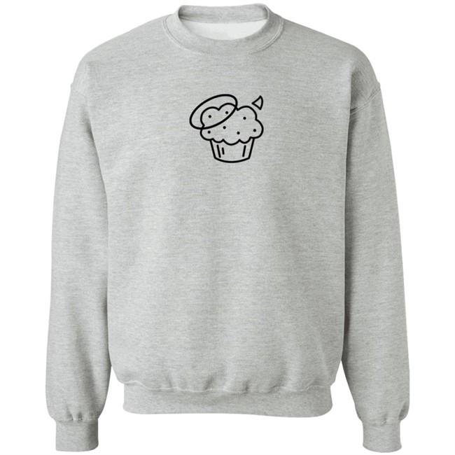 1 Million Muffins Black Text Hoodie 1 Million Muffins Black Text Hoodie