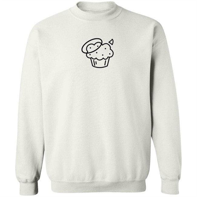 1 Million Muffins Black Text Hoodie 1 Million Muffins Black Text Hoodie