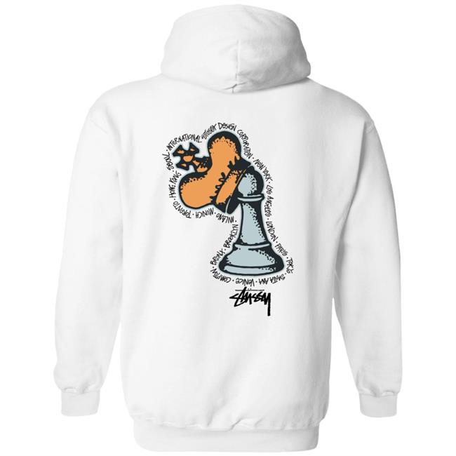 Stussy Merch Hidden Pawn Long Sleeve Tee Shirt Stussy Merch Hidden Pawn Long Sleeve Tee Shirt